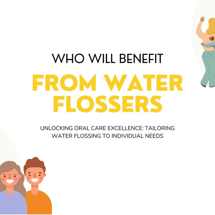 Who will benefit from a water flosser?