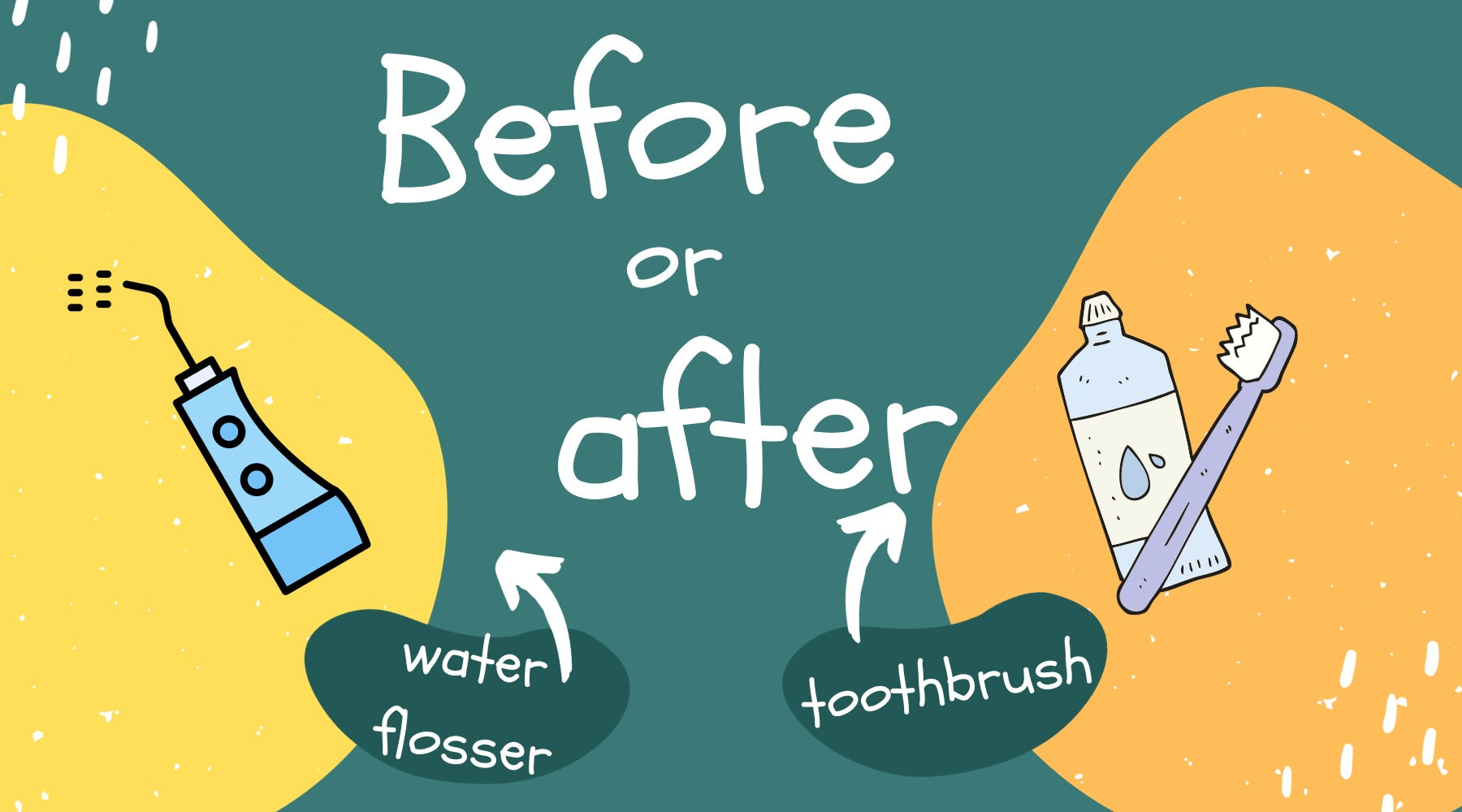 The Benefits of Water Flossing Before Brushing: Enhancing Oral Hygiene