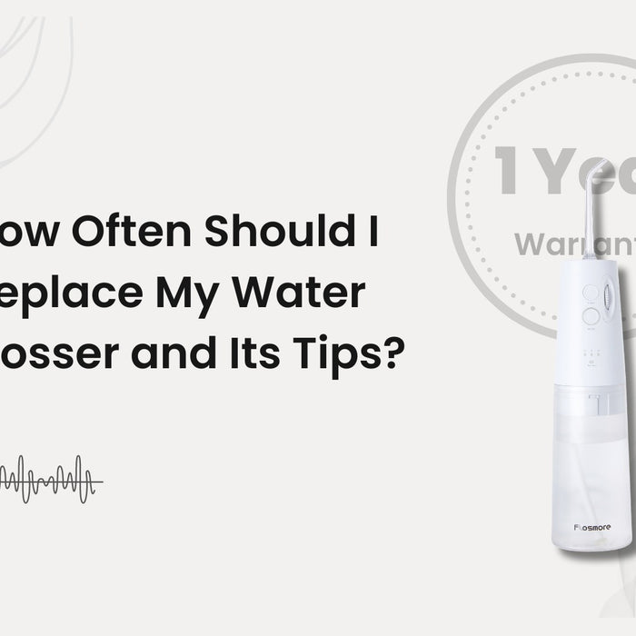 How Often Should I Replace My Water Flosser and Its Tips?