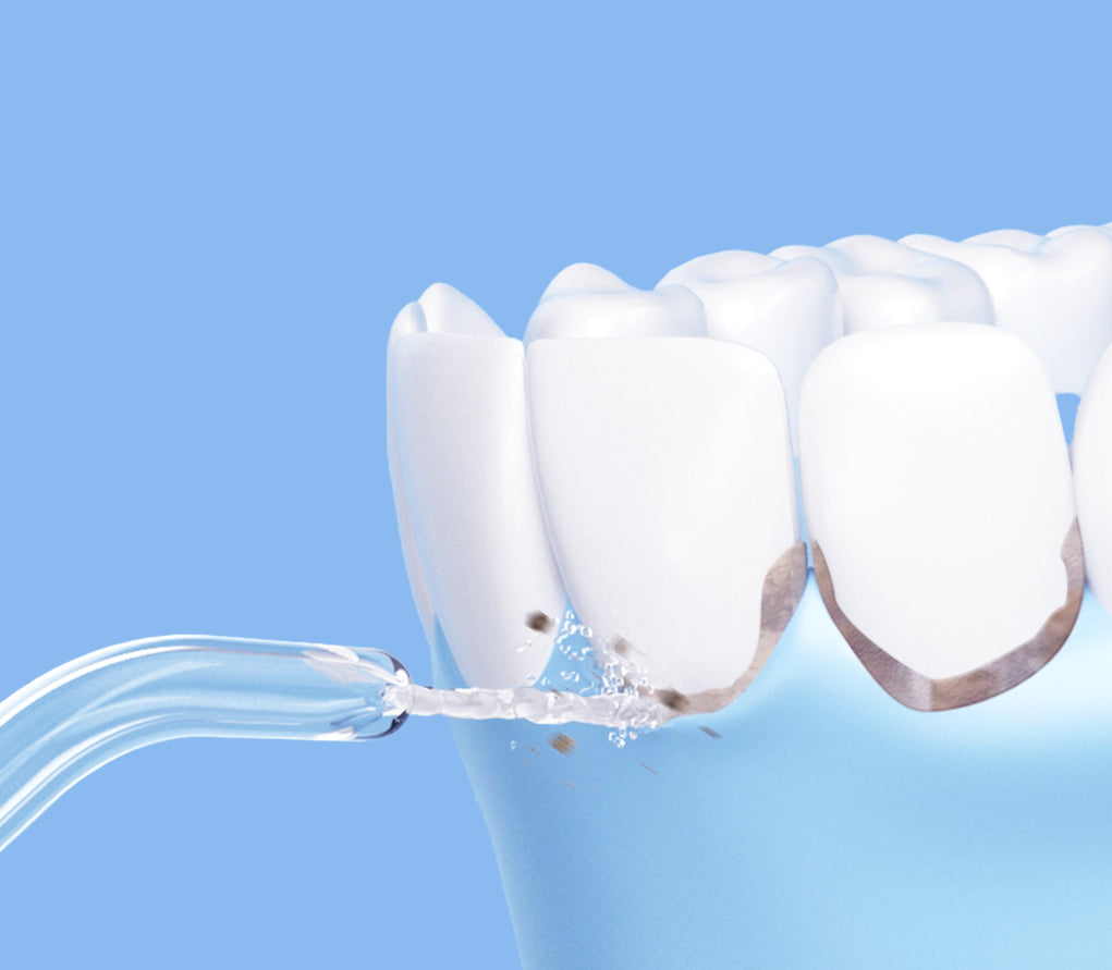 waterpik standard calssic tip points to teeth