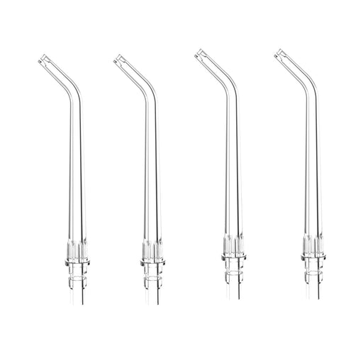 4 classic tips of flosmore cy1000 water flosser on white background